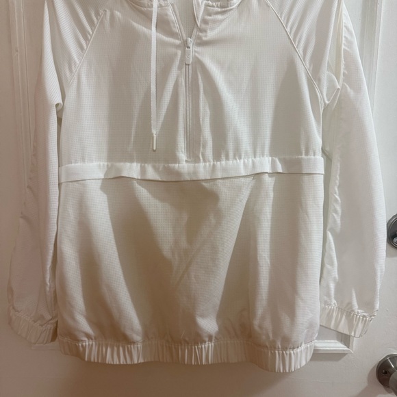 Lululemon Athletica White Hooded Jacket - Picture 3 of 8